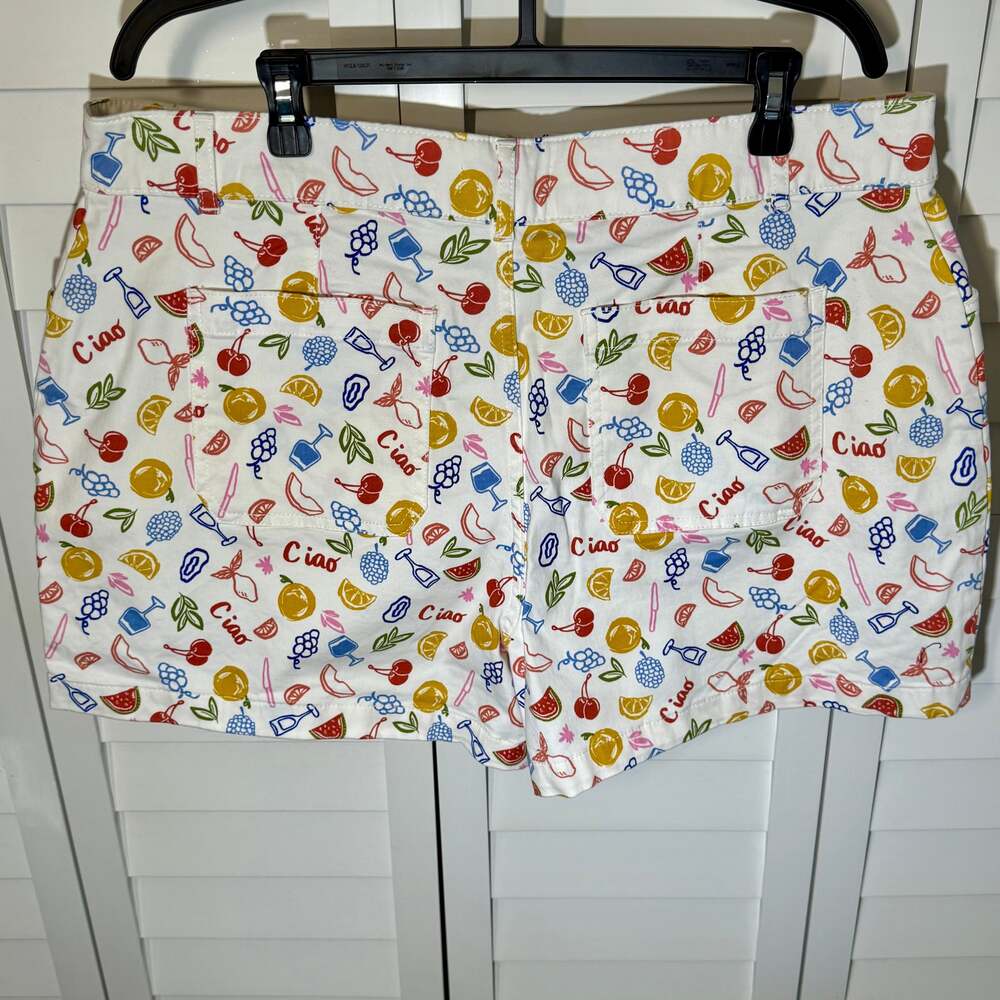Bagatelle‎ Collection Colorful Patterned Women's Shorts - Picture 3 of 6
